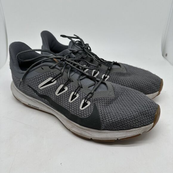 Nike Quest 2 Men’s Size 12 Sneakers 'Smoke Grey Gum' Running Shoe CI3787-009 Gym - Picture 5 of 10